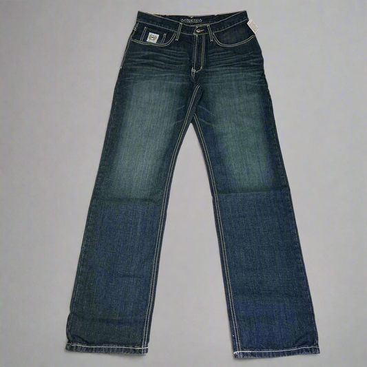 CINCH Relaxed Fit White Label Jeans Men's Sz 33 X 36 Stonewash Indigo MB92834019